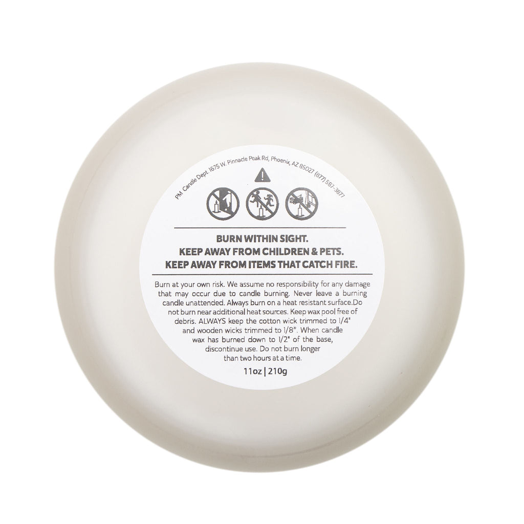 Sagittarius Vanilla Scented Candle, 11oz Frosted Glass || Zodiac